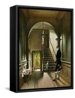 The Staircase of the London Residence of the Painter, 1828-Pieter Christoffel Wonder-Framed Stretched Canvas