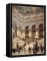 The Staircase of the New Opera of Paris-Louis Beroud-Framed Stretched Canvas