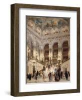 The Staircase of the New Opera of Paris-Louis Beroud-Framed Giclee Print