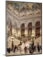 The Staircase of the New Opera of Paris-Louis Beroud-Mounted Giclee Print