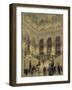 The Staircase of the Opera, 1877-Louis Beroud-Framed Giclee Print