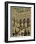 The Staircase of the Opera, 1877-Louis Beroud-Framed Giclee Print