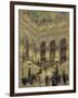 The Staircase of the Opera, 1877-Louis Beroud-Framed Giclee Print