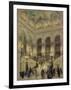 The Staircase of the Opera, 1877-Louis Beroud-Framed Giclee Print