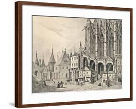 'The Staircase of the Sainte-Chapelle', 1700 (1915)-Unknown-Framed Giclee Print