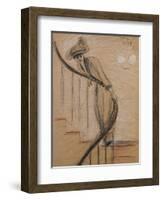 The Staircase-Paul Cesar Helleu-Framed Giclee Print