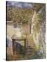 The Stairs, 1878-Claude Monet-Stretched Canvas