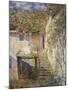 The Stairs, 1878-Claude Monet-Mounted Giclee Print