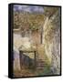 The Stairs, 1878-Claude Monet-Framed Stretched Canvas