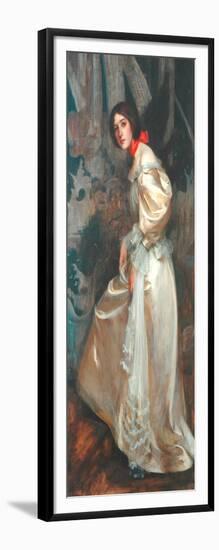 The Stairs, C.1899-James Jebusa Shannon-Framed Giclee Print