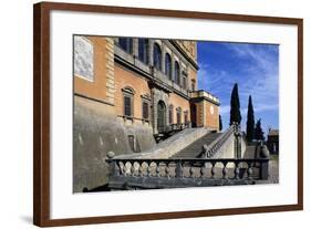 The Stairs in Front of Farnese Palace-null-Framed Giclee Print