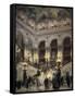 The Stairway of the Opera, Paris-Jean Béraud-Framed Stretched Canvas