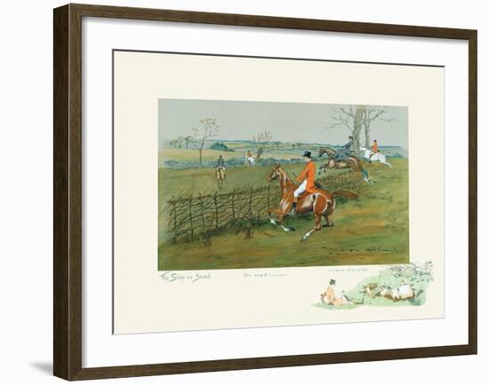 The Stake And Bound-Snaffles-Framed Premium Giclee Print