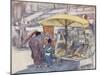 The Stall by the Bridge-Mortimer Ludington Menpes-Mounted Giclee Print