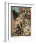 The Stampede of the Smugglers-René Bull-Framed Giclee Print