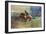 The Stampede-Frederic Sackrider Remington-Framed Art Print