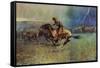 The Stampede-Frederic Sackrider Remington-Framed Stretched Canvas