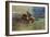 The Stampede-Frederic Sackrider Remington-Framed Art Print