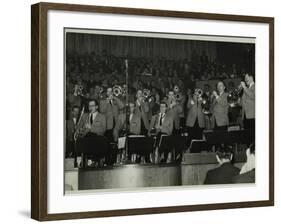 The Stan Kenton Orchestra in Concert, 1956-Denis Williams-Framed Photographic Print