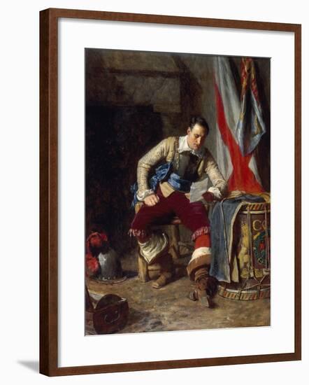 The Standard Bearer, 1903-John Seymour Lucas-Framed Giclee Print