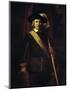 The Standard Bearer Floris Soop, 1654-Rembrandt van Rijn-Mounted Premium Giclee Print