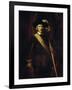 The Standard Bearer Floris Soop, 1654-Rembrandt van Rijn-Framed Giclee Print