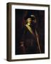 The Standard Bearer Floris Soop, 1654-Rembrandt van Rijn-Framed Giclee Print