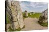 The Standing Stones in a Shape of a Ship known as Als Stene (Aleos Stones) (Ale's Stones)-Michael Nolan-Stretched Canvas