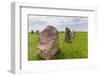 The Standing Stones in a Shape of a Ship known as Als Stene (Aleos Stones) (Ale's Stones)-Michael Nolan-Framed Photographic Print