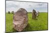 The Standing Stones in a Shape of a Ship known as Als Stene (Aleos Stones) (Ale's Stones)-Michael Nolan-Mounted Photographic Print