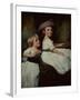 The Stanhope Children-George Romney-Framed Giclee Print