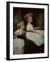 The Stanhope Children-George Romney-Framed Giclee Print