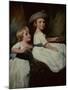 The Stanhope Children-George Romney-Mounted Giclee Print