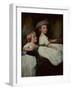 The Stanhope Children-George Romney-Framed Giclee Print
