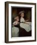 The Stanhope Children-George Romney-Framed Giclee Print