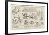 The Stanley Cycle Show at the Agricultural Hall-null-Framed Giclee Print