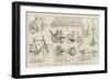 The Stanley Cycle Show at the Agricultural Hall-null-Framed Giclee Print