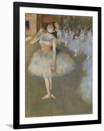 The Star, 1879-81-Edgar Degas-Framed Giclee Print