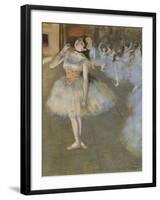The Star, 1879-81-Edgar Degas-Framed Giclee Print