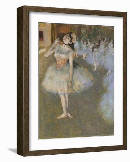 The Star, 1879-81-Edgar Degas-Framed Giclee Print