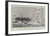The Star-Fish Conducting Experiments in the Destruction of Submarines before the Lords of the Admir-Fred T. Jane-Framed Giclee Print