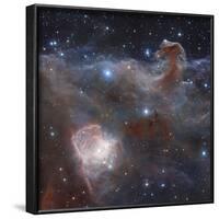 The Star-forming Region NGC 2024 in the Constellation Orion-Stocktrek Images-Framed Photographic Print