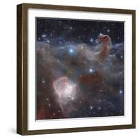 The Star-forming Region NGC 2024 in the Constellation Orion-Stocktrek Images-Framed Photographic Print