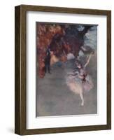 'The Star (L'Etoile)', 1878.-Edgar Degas-Framed Giclee Print