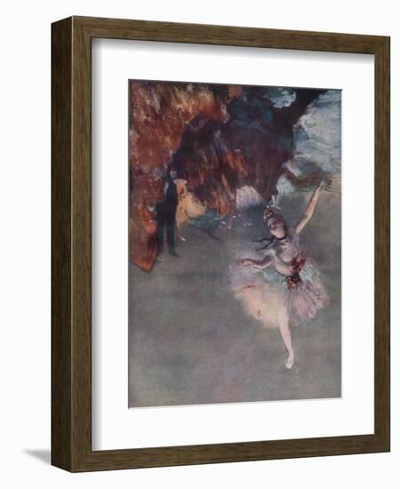 'The Star (L'Etoile)', 1878.-Edgar Degas-Framed Giclee Print