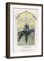 The "Star of Stars" of les Ballets Russes-Manuel Orazi-Framed Art Print