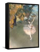The Star, or Dancer on the Stage, circa 1876-77-Edgar Degas-Framed Stretched Canvas