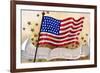 The Star Spangled Banner in Triumph Shall Wave Postcard-null-Framed Giclee Print