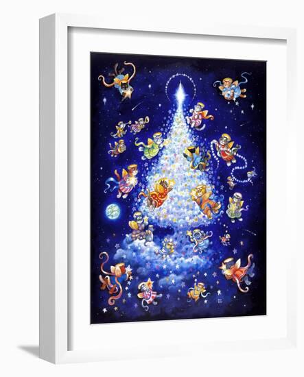 The Star Tree - Rectangle-Bill Bell-Framed Giclee Print