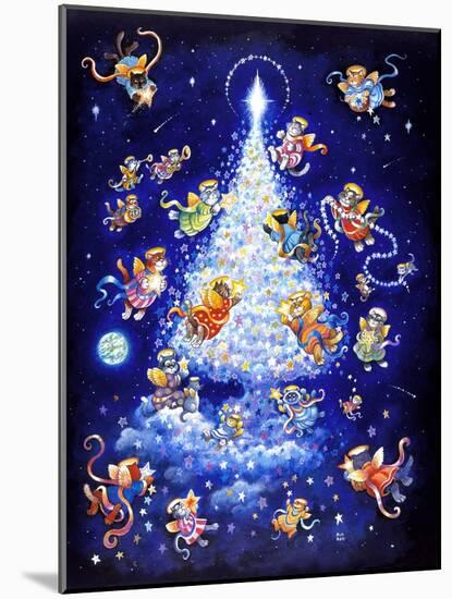 The Star Tree - Rectangle-Bill Bell-Mounted Giclee Print